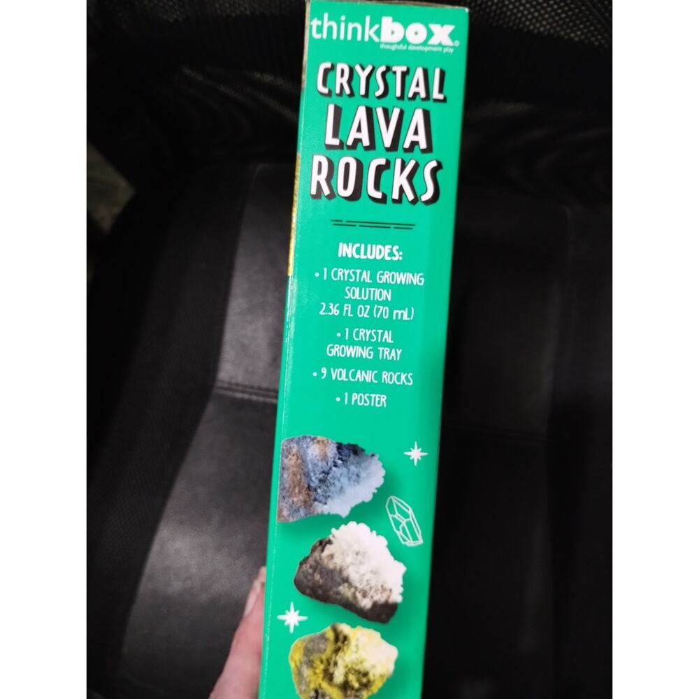 Think Box Crystal Lava Rocks Science Kit STEM Multi Color New Educational - Picture 3 of 7